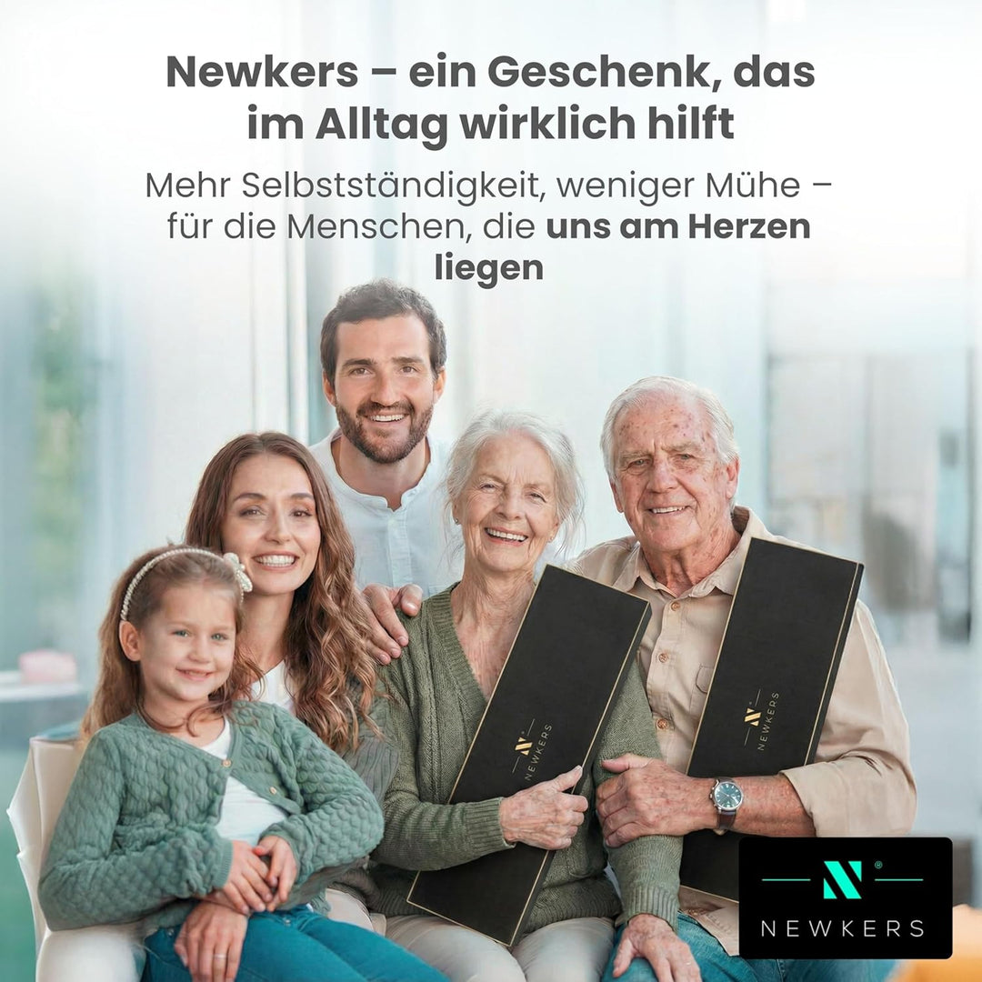 Greifzange für Senioren [80 cm] faltbarer Greifer zum aufheben | Reacher aus Aluminium | Müllzange 3