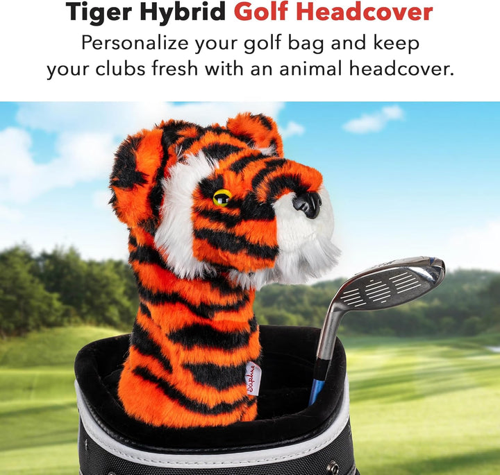 Daphne’s Headcovers Tiger Headcover Funny Golf Club Cover Stylish Protection for Club Driver Headcov