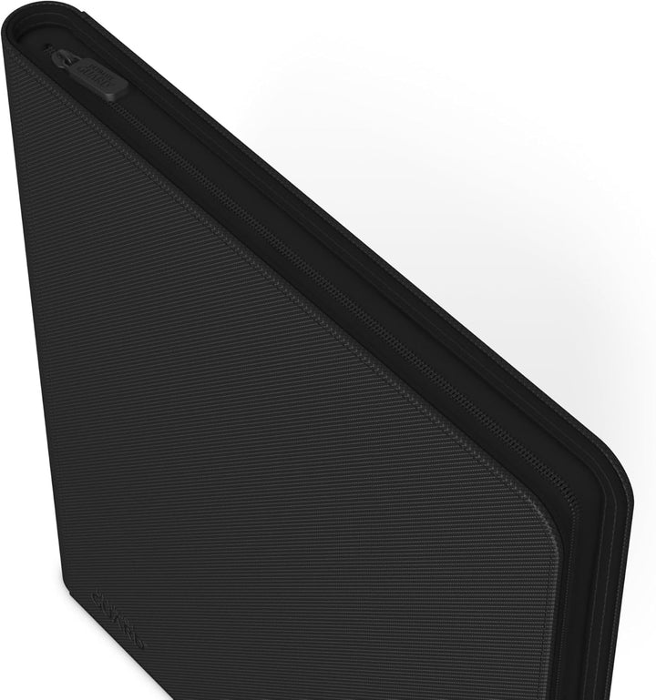 Ultimate Guard UGD010342 - 12-Pocket Quad Row Zip Folio Xeno Skin, schwarz, Schwarz