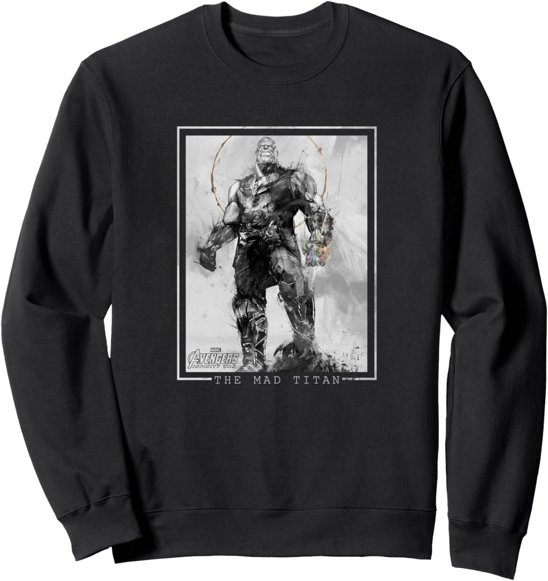 Marvel Avengers Infinity War Thanos Sketch Sweatshirt