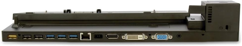 Lenovo 40A10065EU Dock für Thinkpad Pro (65 Watt, EU-Netzteil, VGA, DVI-D, DisplayPort, 3x USB 3.0/2