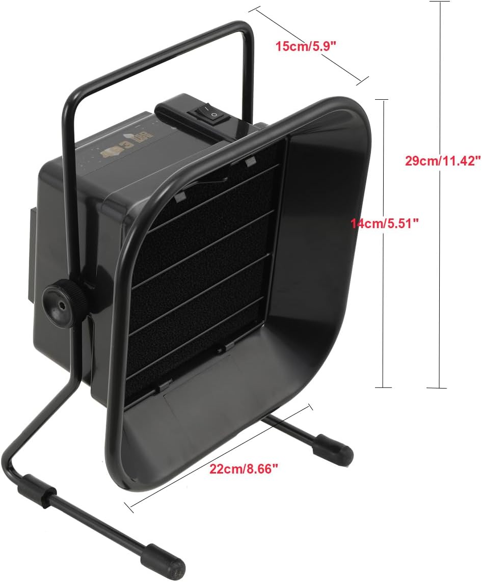 Mini-Lötrauchabsauger, 3200 U/min Rauchabsorber mit Aktivkohlefilter, Tragbarer Desktop-Rauchreinige