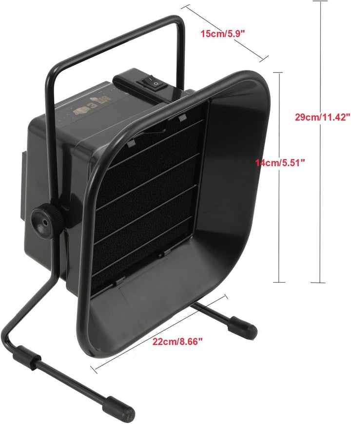 Mini-Lötrauchabsauger, 3200 U/min Rauchabsorber mit Aktivkohlefilter, Tragbarer Desktop-Rauchreinige