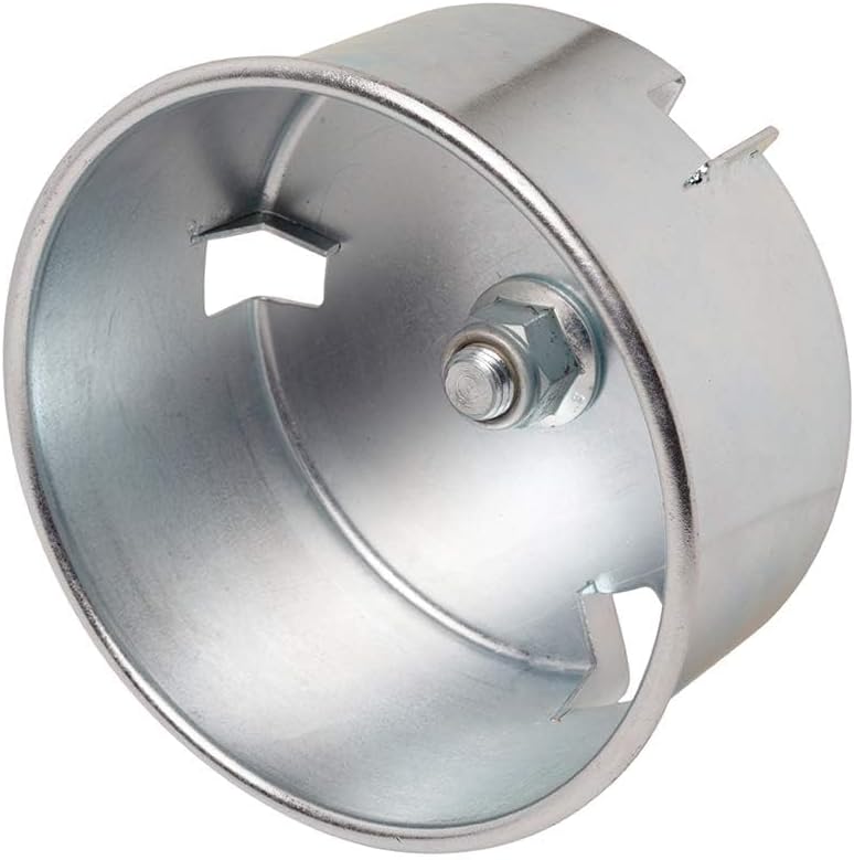 Metex Chamf 110 mm PVC Kunststoff Boden Drainage Rohr Fasen Werkzeug – Bohrmaschine montiert