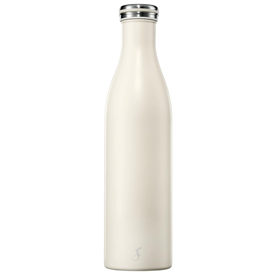 Lurch Isolierflasche/Thermoflasche für heisse und kalte Getränke aus doppelwandigem Edelstahl 1 l, i