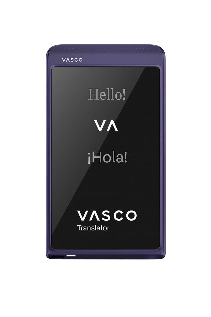 Vasco Translator Q1 | Sprachübersetzer | Sprachausgabe mit eigener Stimme (Voice Cloning) | Anruf Üb