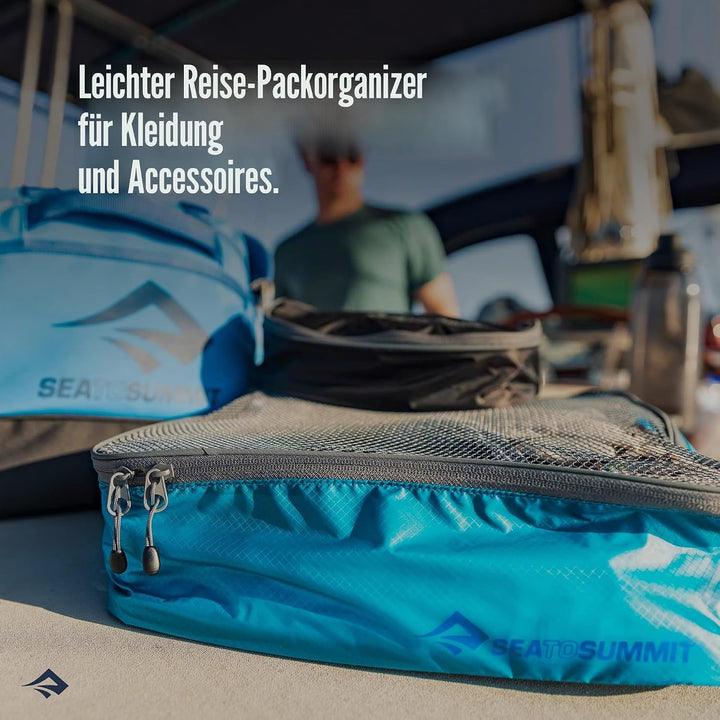 Sea To Summit Ultra-SIL Garment Mesh Bag Medium Grau - Robuste vielseitige Kleideraufbewahrung, Grös