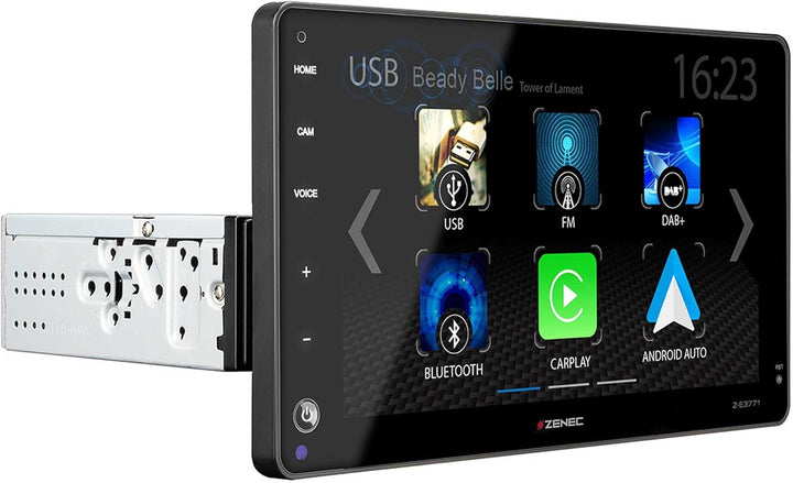 ZENEC Z-E3771 1-DIN DAB+ Infotainer mit CP/GAA