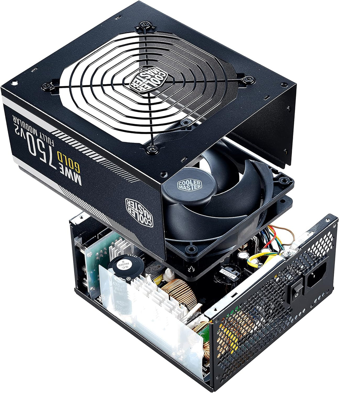 Cooler Master MWE 750 Gold V2, Modulares PC-Netzteil (EU-Stecker), 80 Plus Gold, 750 Watt Netzeil mi