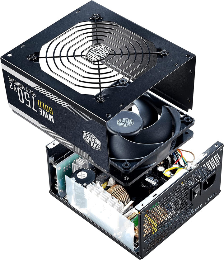 Cooler Master MWE 750 Gold V2, Modulares PC-Netzteil (EU-Stecker), 80 Plus Gold, 750 Watt Netzeil mi