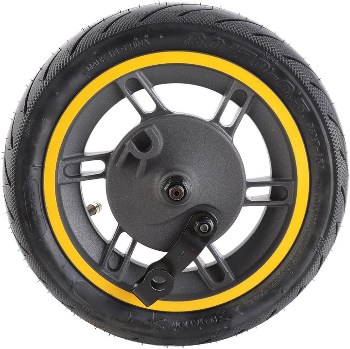 Alomejor Scooter Vorderrad Ersatzrad, 10 Zoll 60/70-6,5 Vakuumschlauchloses Reifenrad für Ninebot 9