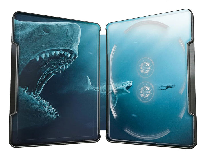 The Meg Japanese Artwork Steelbook [4K Ultra HD] [2018] [Blu-ray] [2023] [Region Free], 4K