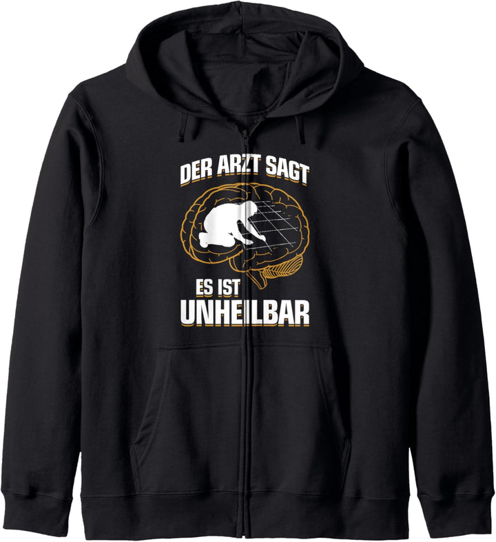...es ist unheilbar - Plattenleger Fliesenleger Kapuzenjacke