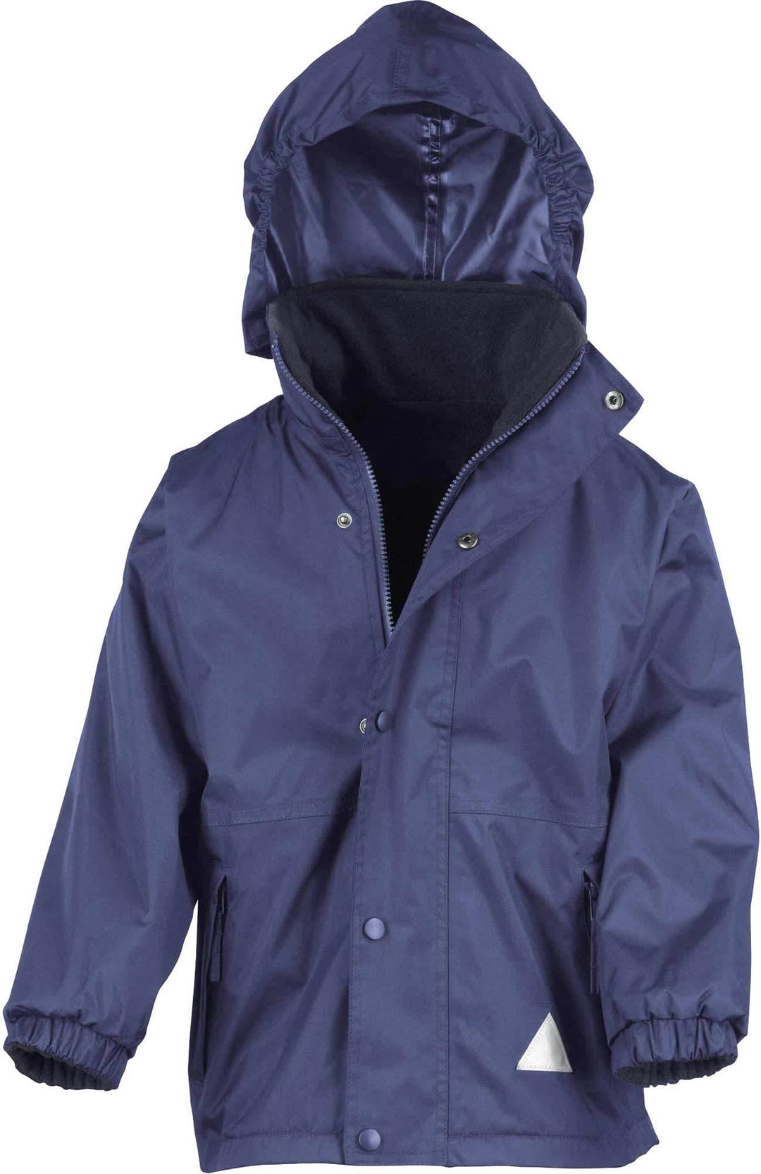 Result R160j Reversible StormDri 4000 Fleecejacke, Unisex, R160J Large/Size 9/10 Schwarz, Large/Size