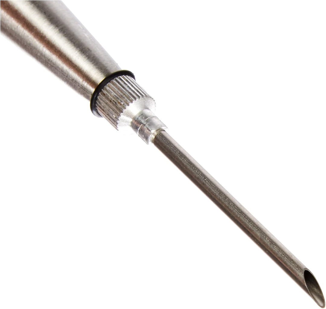 Ibili Bratensaftspritze-Set 26 cm aus Edelstahl/Silikon, schwarz/weiss/silber, 26 x 11 x 5 cm, 3-Ein
