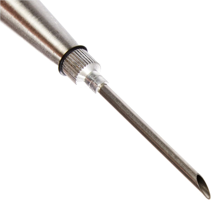 Ibili Bratensaftspritze-Set 26 cm aus Edelstahl/Silikon, schwarz/weiss/silber, 26 x 11 x 5 cm, 3-Ein