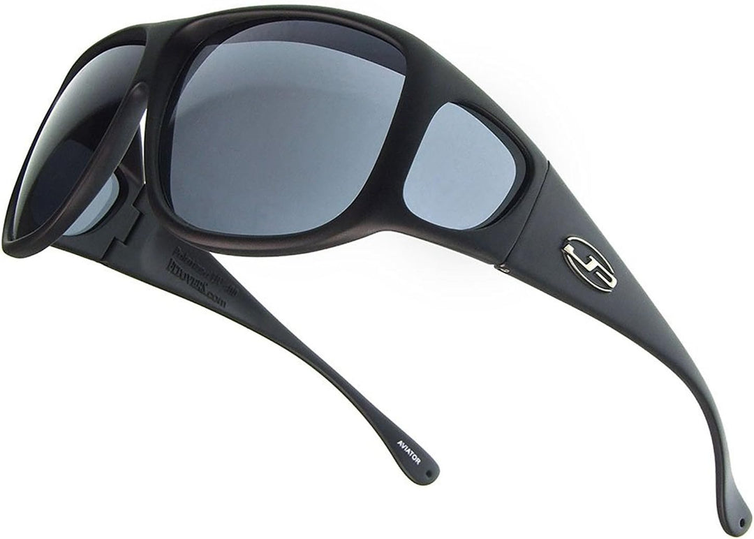 Eyewear Pilotenbrille Sonnenbrille Matte Black PDX grau, Matte Black PDX grau