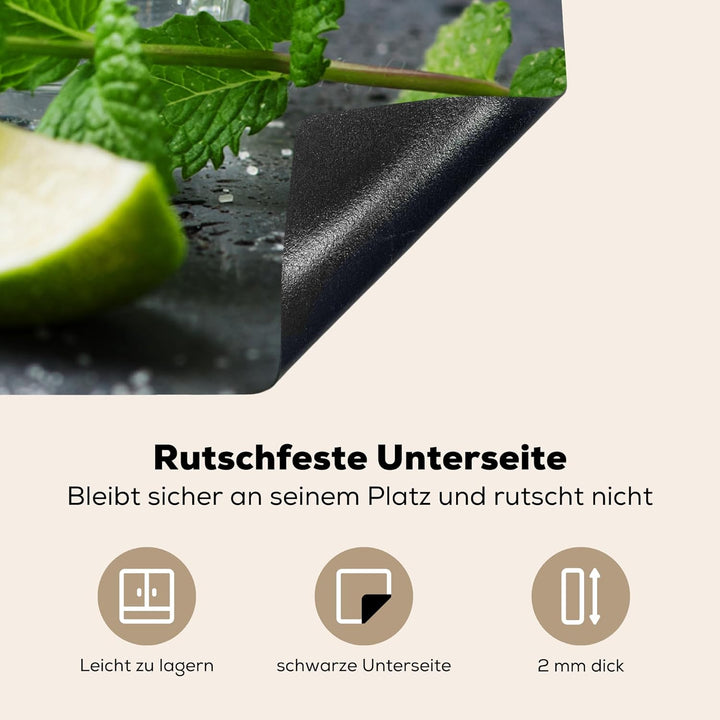 KitchenYeah© Herdabdeckplatte Einteilig Kochfeld Abdeckung Induktionskochfeld Ceranfeld Abdeckplatte