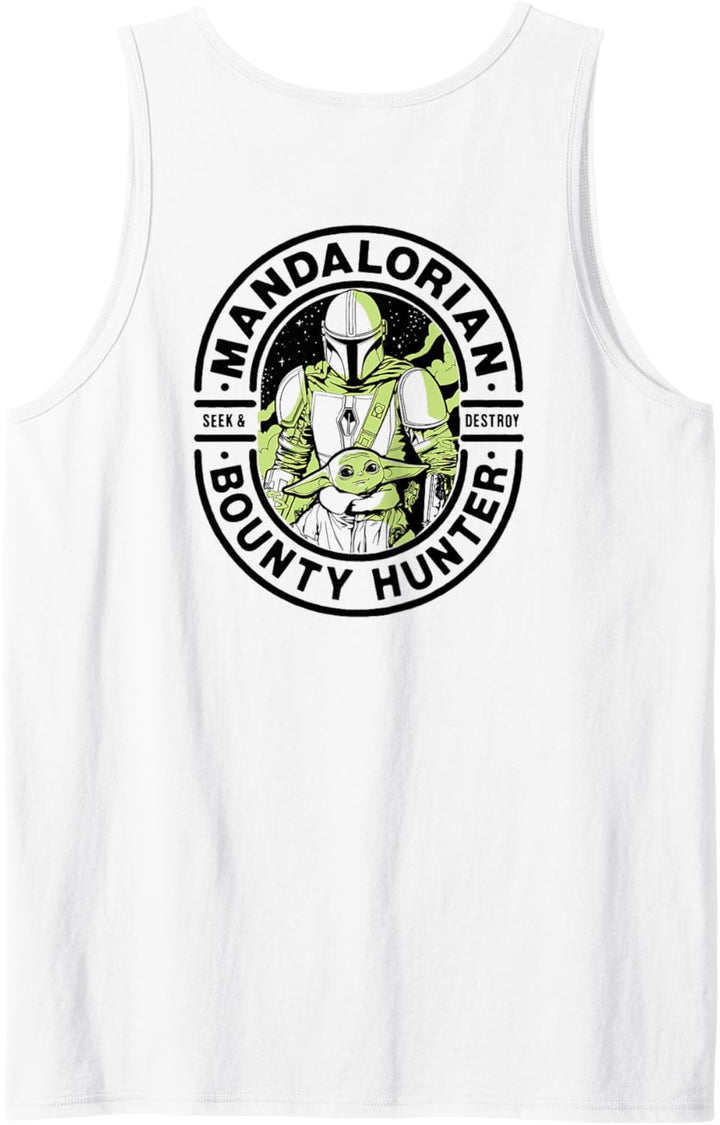 Star Wars The Mandalorian Neon Logo Tank Top