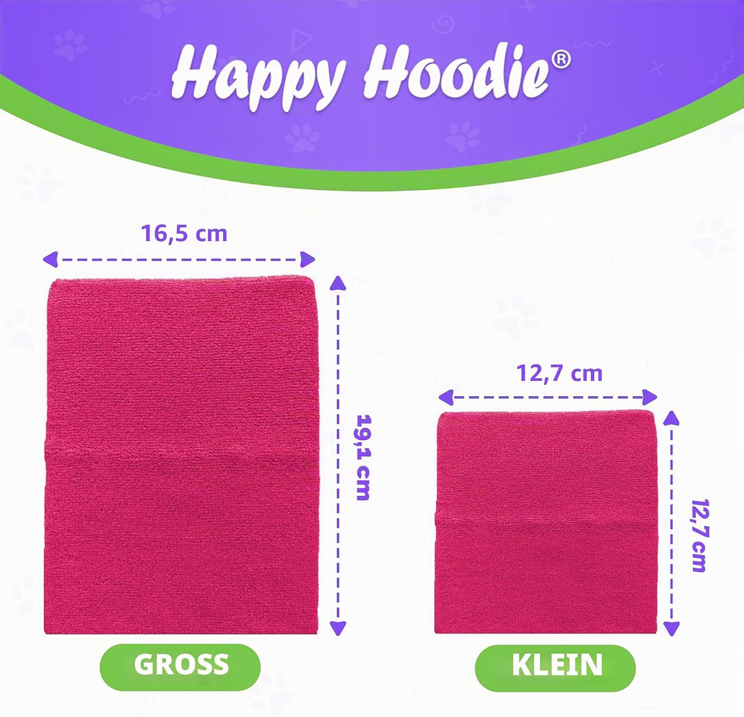 Happy Hoodie Set, Pink, 2 Stück rose, rose