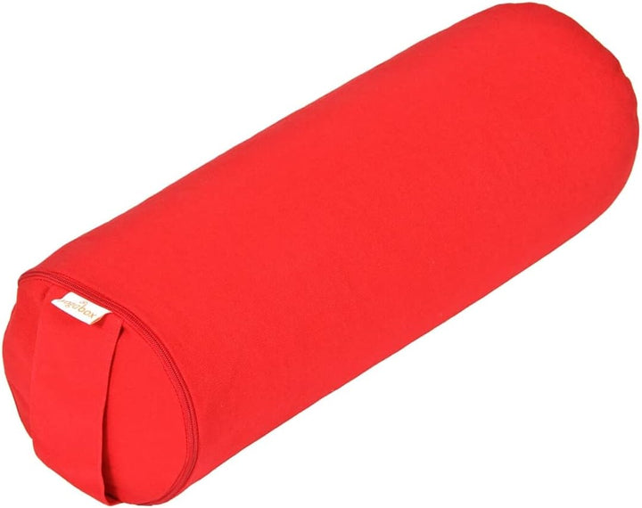 Yogabox Yoga Mini Bolster/Nackenrolle Basic rot, rot