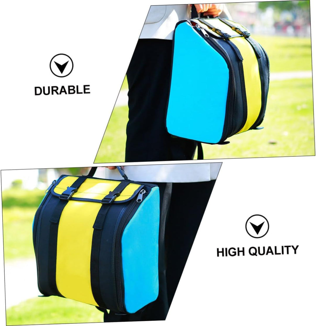 Supvox rutschfeste Akkordeon-Tasche Koffer-Rucksack Blauer Rucksack Kinder-Akkordeon Tragbare Akkord