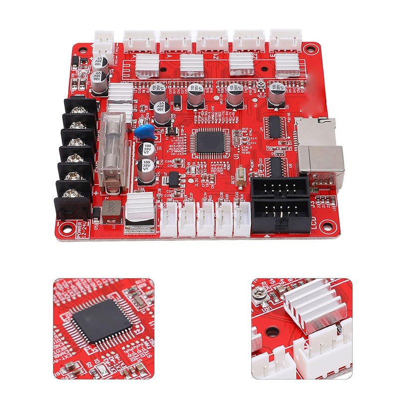 3D-Drucker-Motherboard PWM, für Anet A8 PLUS Mainboard 3D-Drucker-Steuerplatine 3-Wege-Ausgang Mainb