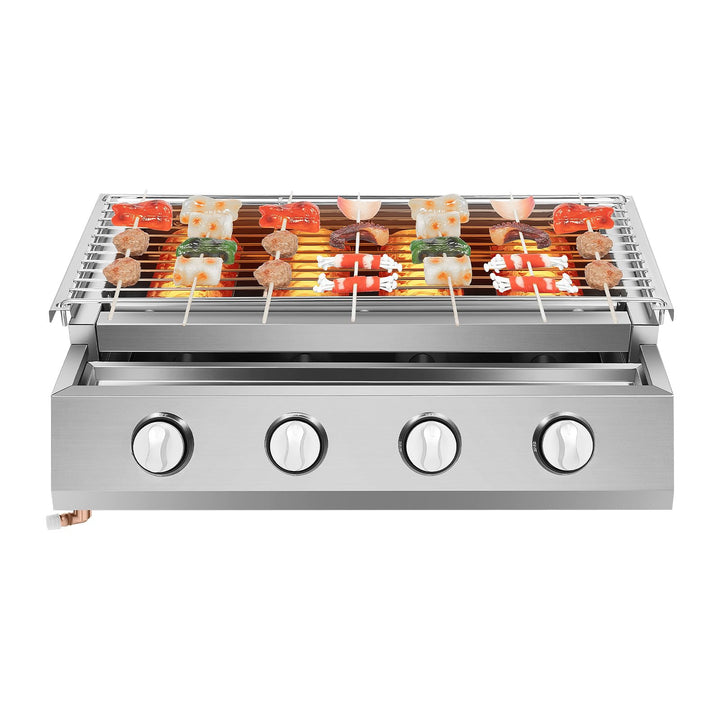 Multigrill für Fleisch kompakt elektrisch multifunktional für LeGumes Steaks antihaftbeschichtet mit