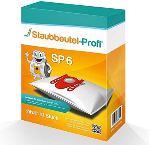 10 Staubbeutel + 1 HEPA-Filter + 1 Motorschutz geeignet für Siemens VSZ 3 Serie Z 3.0 von Staubbeute