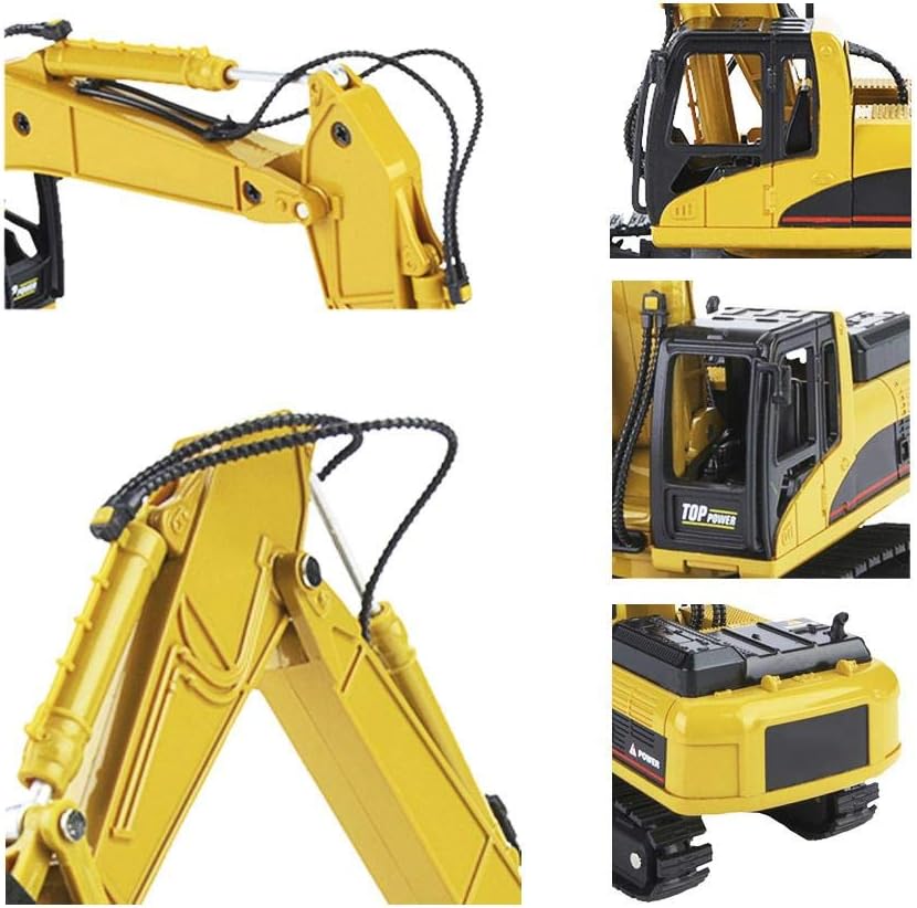 RC Bagger, 1:50 Legierungs Bagger Modellbau BAU Auto Fahrzeug Fernsteuerungsbagger for BAU Modeleise