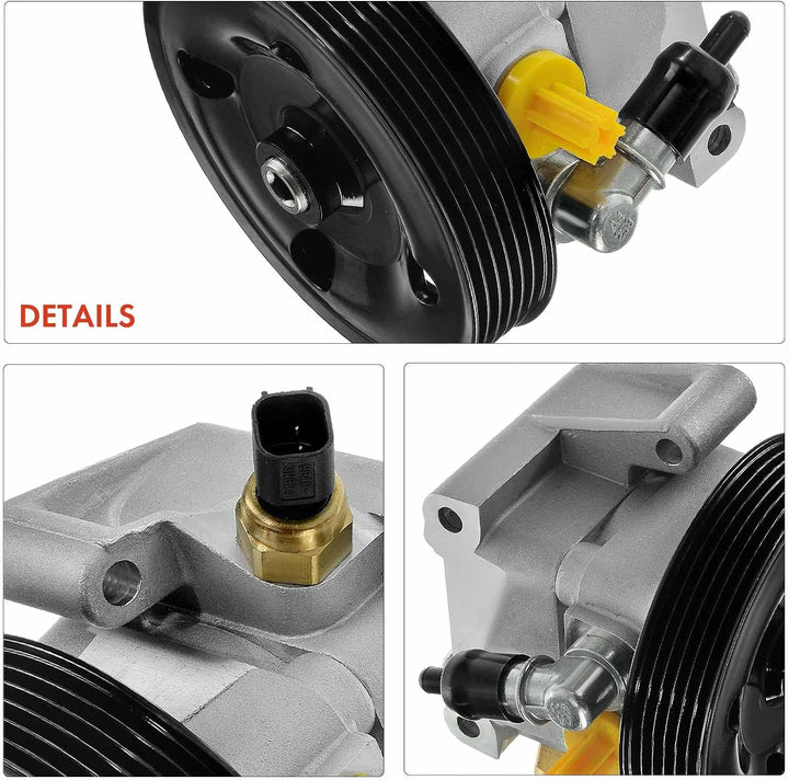 Frankberg Servopumpe Hydraulikpumpe Lenkung Kompatibel mit C-Max DM2 I4 1.6L 2007-2010 Focus II DA_