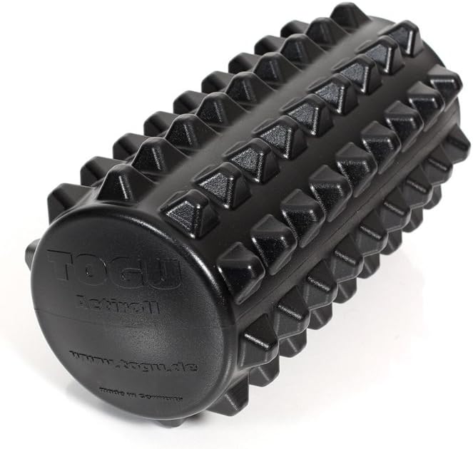 Togu Actiroll Rumble, M, Faszienrolle Schwarz, Schwarz