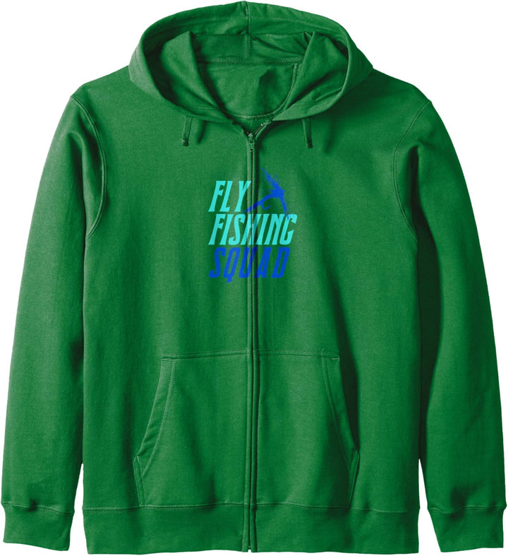 Fliegenfischen Kader Angler Natur Hobby Kapuzenjacke