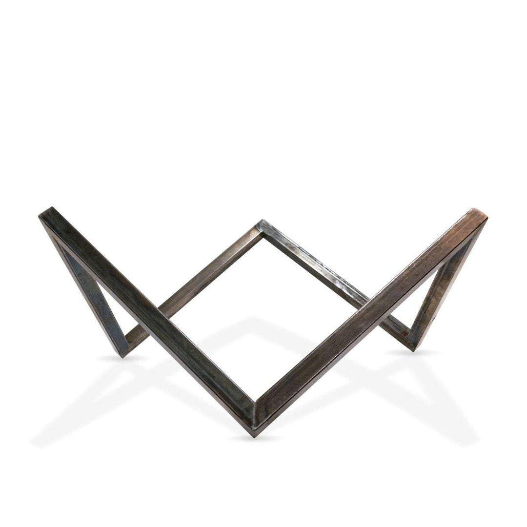 Feet für Feuerschale - tänder für Feuerschale - Elegantes Design (Type 1 Ø80, Carbon) Carbon Type 1