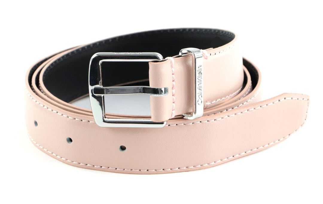 Calvin Klein Focused Square Buckle Belt W95 Desert Rose