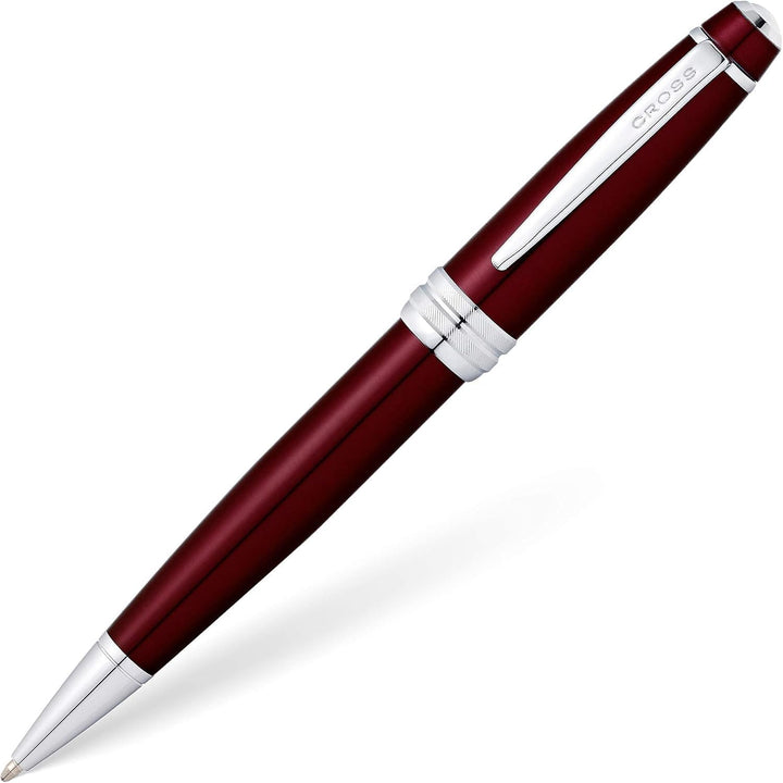 Cross Bailey Kugelschreiber (Drehmechanik, Schreibfarbe schwarz, Strichstärke M) Rot-Lack Rot-Lack S