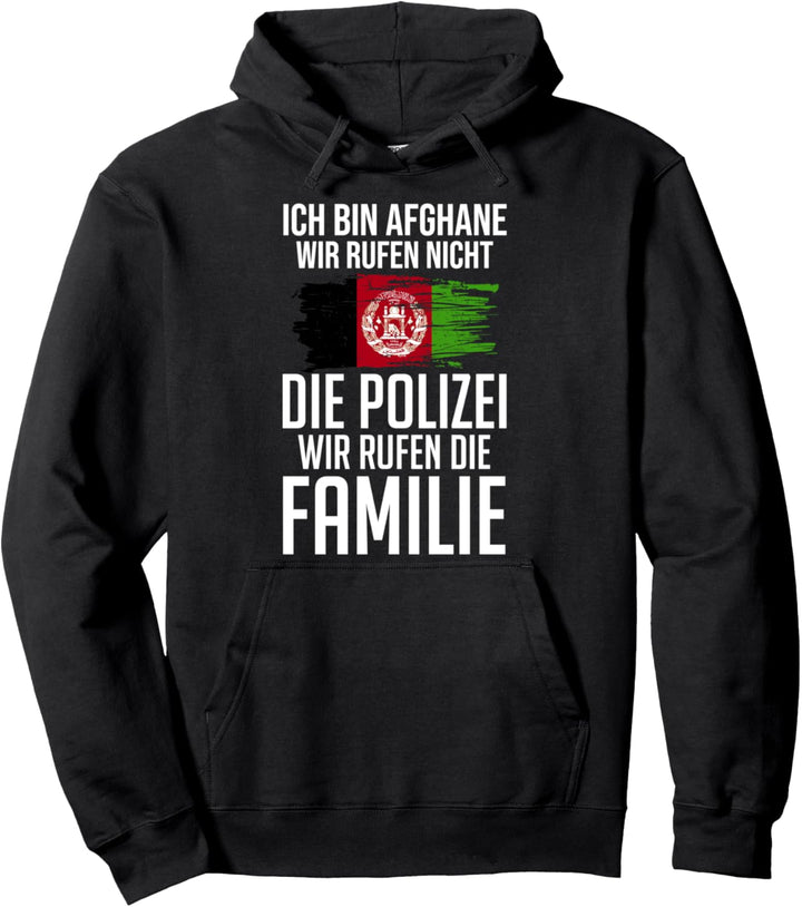 Afghanistan Afghanische Familie Afghan Pullover Hoodie