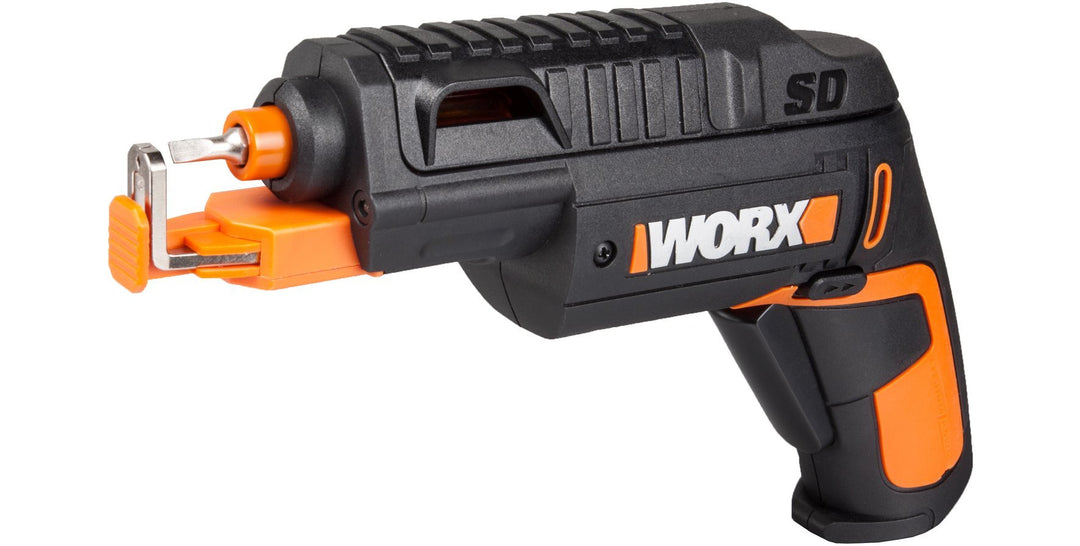 WORX Akkuschrauber SD 4V WX255.2 / WORX SD Slide Driver WX255.2 - 4V, 1/4 Zoll, Lithium-Ion, Cranber