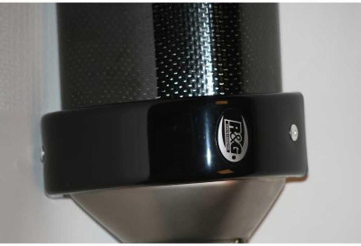 R&G Racing EP0008BK Hexagonal Exhaust Protector