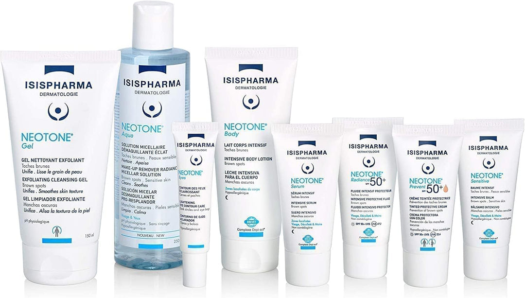 Isispharma - Neotone Body Intensiv-Körperlotion Pigmentflecken – Nachtpflege geeignet für empfindlic