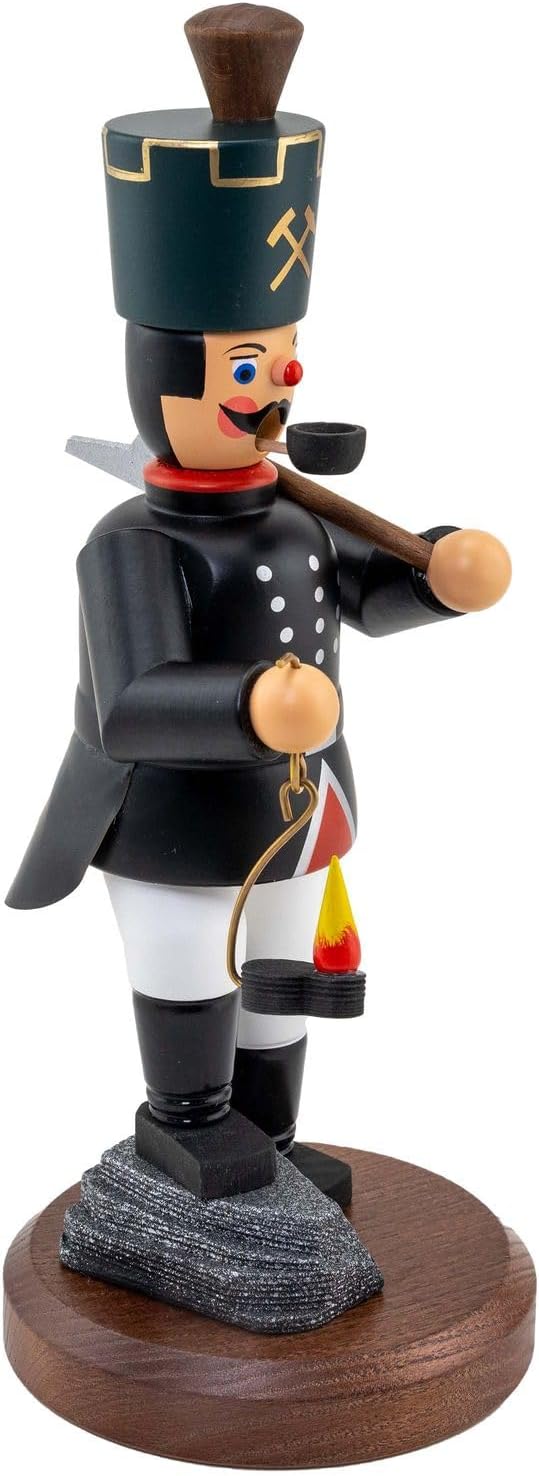 Jan Legler | Räuchermännchen Räucherfigur | erzgebirgische Volkskunst | Made in Germany | 22 cm | Be