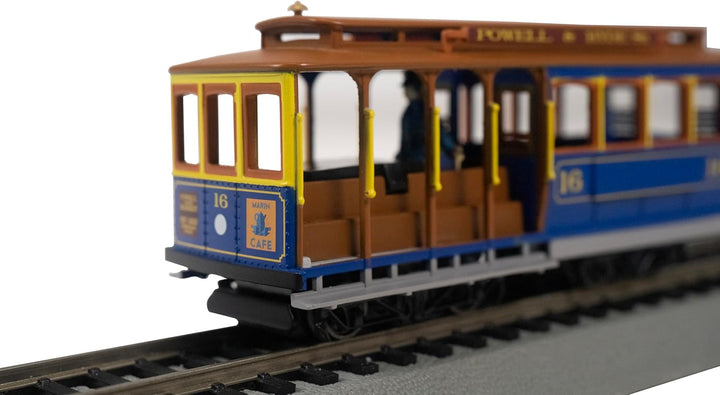 Spur HO - Bachmann Strassenbahn Cable Car Powell & Hyde Streets