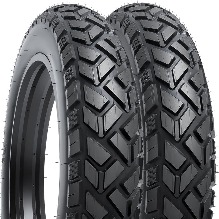 YunSCM 2PCS 20 Zoll E-Bike Reifen 20 x 4.0 Kompatibel mit 20x4.0 All-Terrain-Fahrradreifen 2Pcs Reif