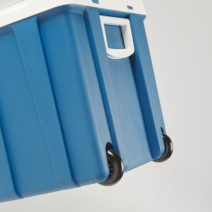 Mobicool MQ40W AC/DC - tragbare elektrische Kühlbox mit Rollen, 39 Liter, 12 V und 230 V für Auto, L