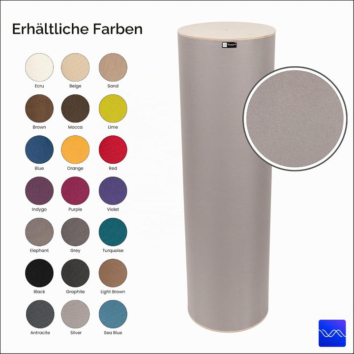 Bluetone Acoustics Tube BassTrap - Premium Bassfalle 100cm - Akustikpaneele - Bass Trap - Schallabso