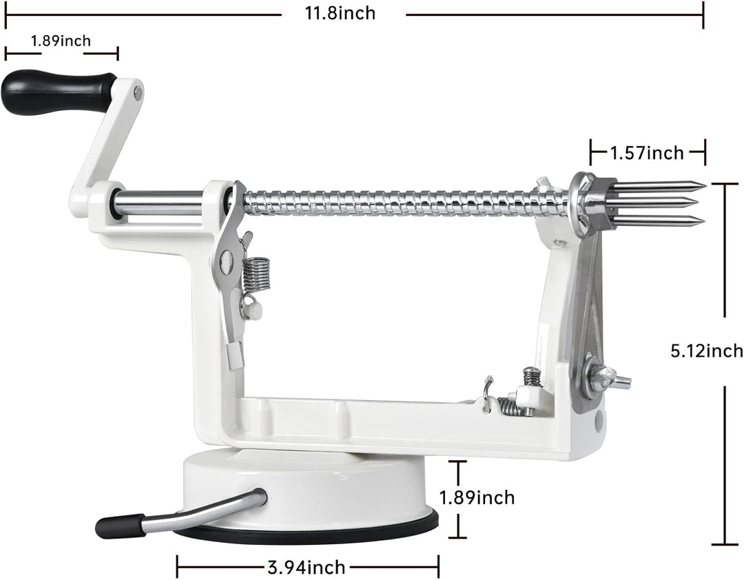Apfelschäler Entkerner, langlebiger Apfelschäler aus Chromguss-Magnesiumlegierung, Apfelschäler, Sch