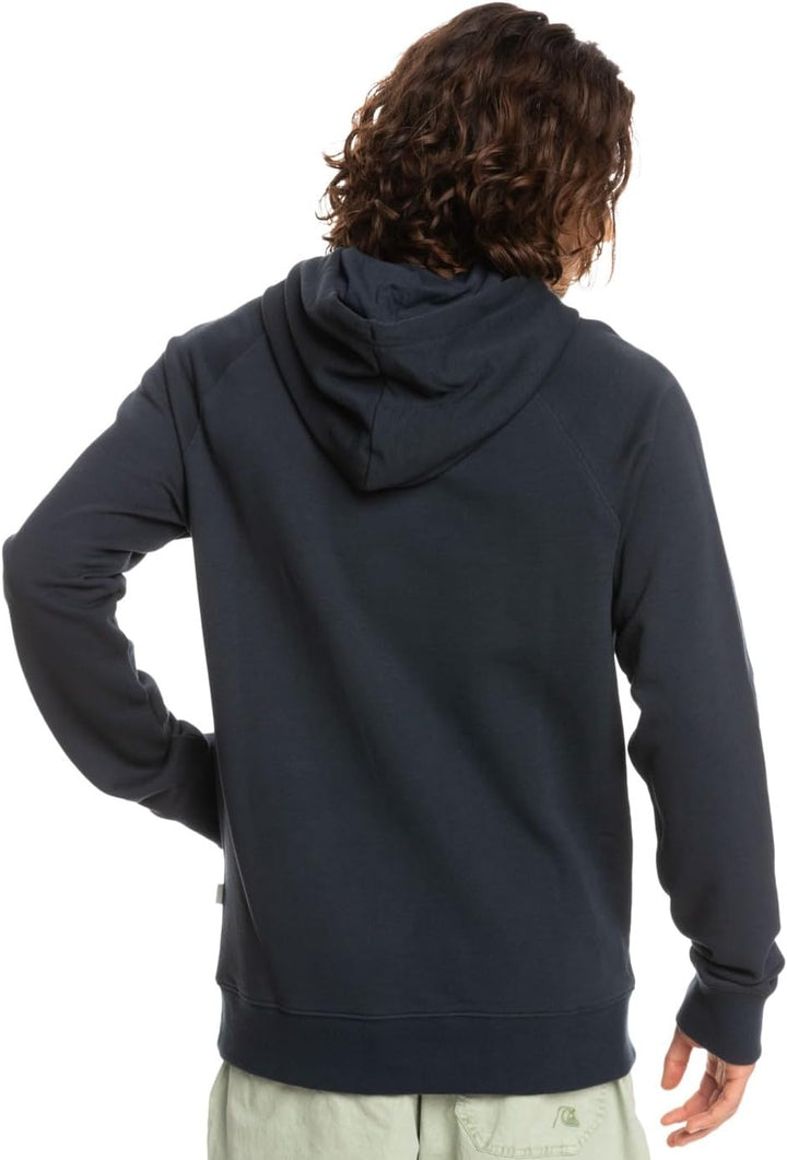 Quiksilver Herren Essentials Hood Raglan Kapuzenpullover (1er Pack) S Navy Blazer, S Navy Blazer