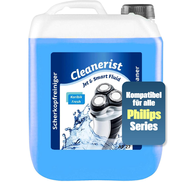 5 Liter Jet & Smart Fluid Reinigungsflüssigkeit Kompatibel-Ersatz mit Philips Rasierer 5000/7000 / 8