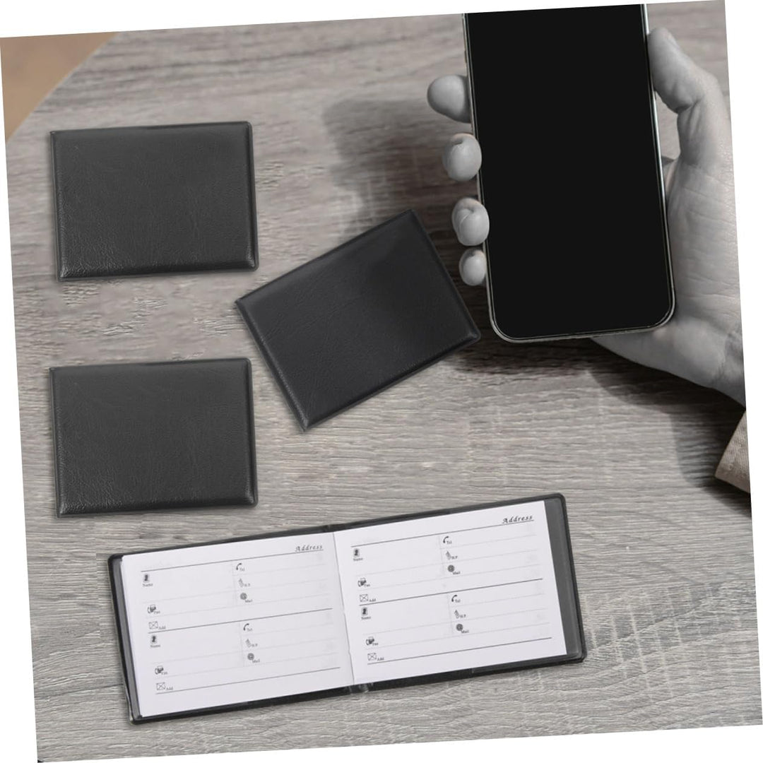 NUOBESTY 12 Stück Mini Telefonbuch Klein Taschenadressbuch Mit Register Tragbares Adressbuch Für Tel