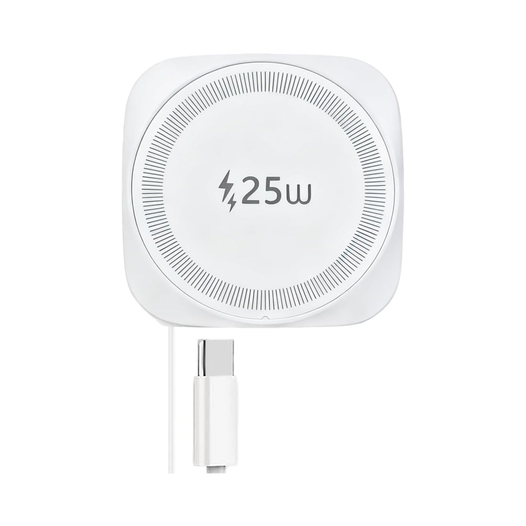 25W Wireless Ladegerät Magnetisches mit einziehbarem USB-C Kabel 0,7 m, 25W Qi2.2 Mag Safe iPhone Sc